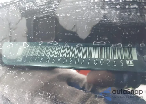 2017 GMC Acadia Limited from USA, damaged, VIN 1GKKRSKD2HJ100265